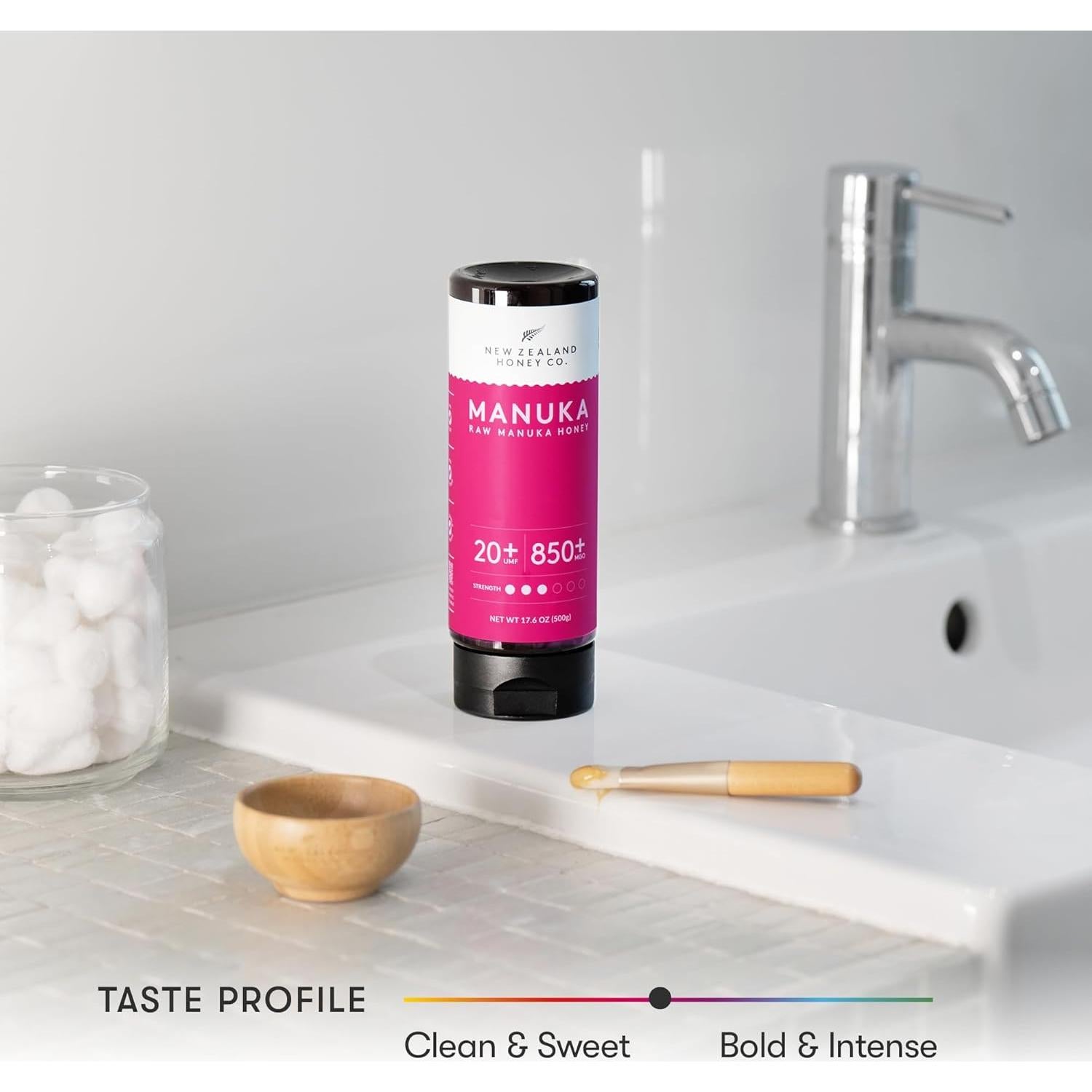 Miel de Manuka Pura UMF 20+ New Zealand Honey Co. 500g
