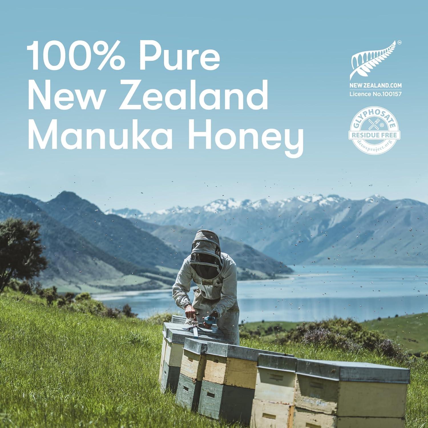 Miel de Manuka Pura UMF 20+ New Zealand Honey Co. 500g