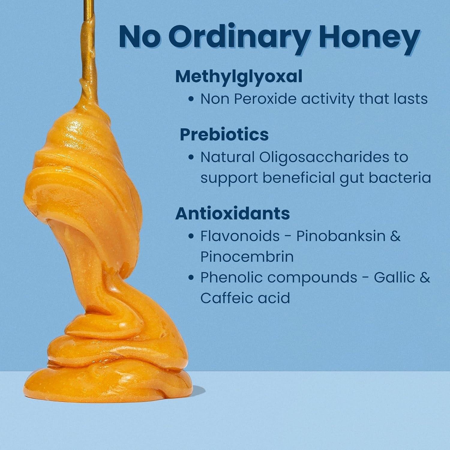 Miel Cruda Manuka Wonder Honey 500g MGO 300+ Natural