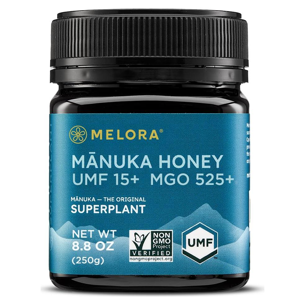 Miel Cruda de Manuka NZ Melora UMF 15+ 248 g - Saludable