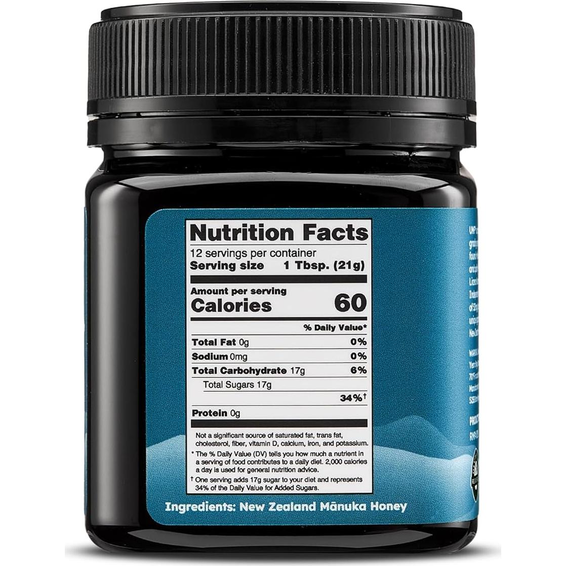 Miel Cruda de Manuka NZ Melora UMF 15+ 248 g - Saludable