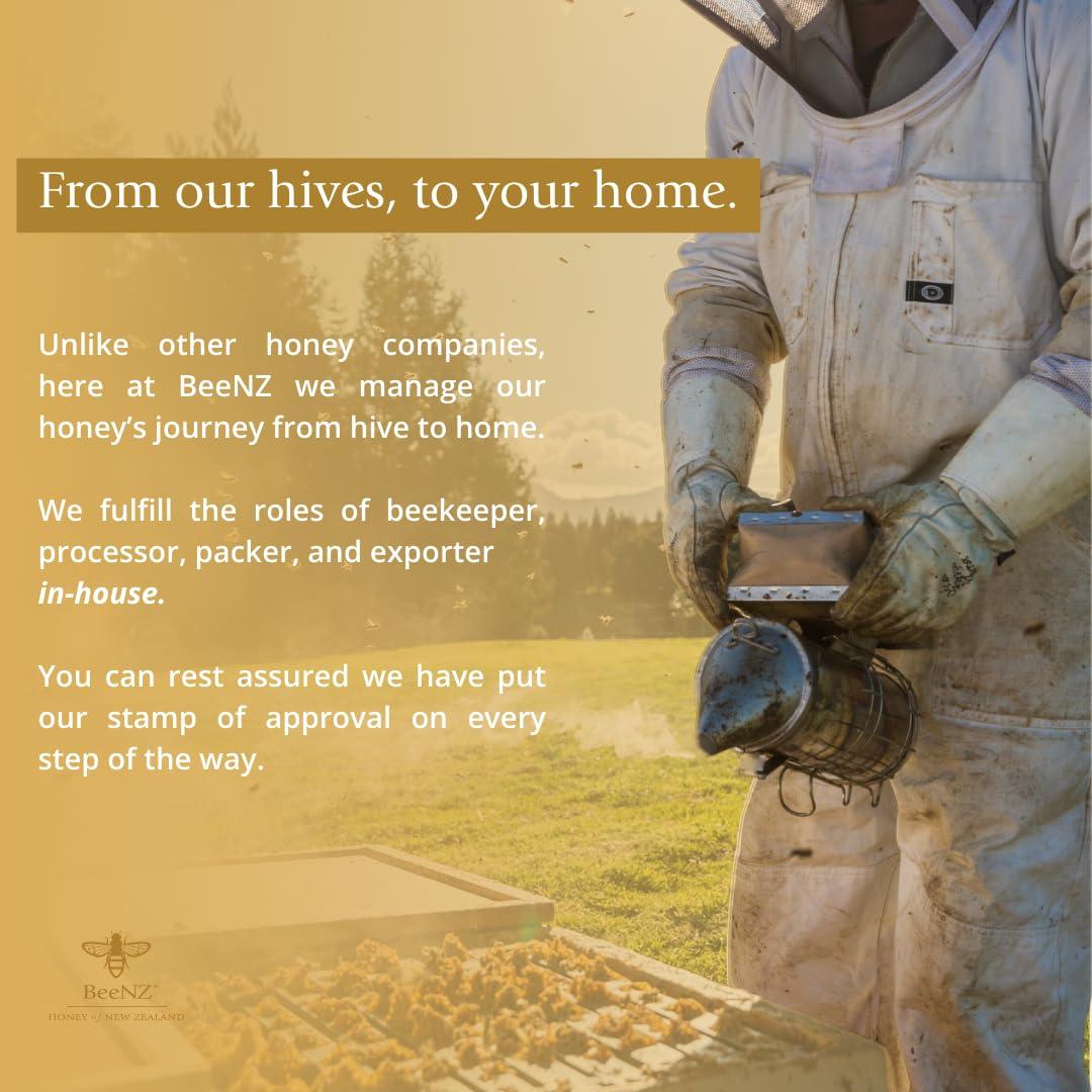 Miel de Manuka BeeNZ UMF20+ 250g | 100% Natural de NZ