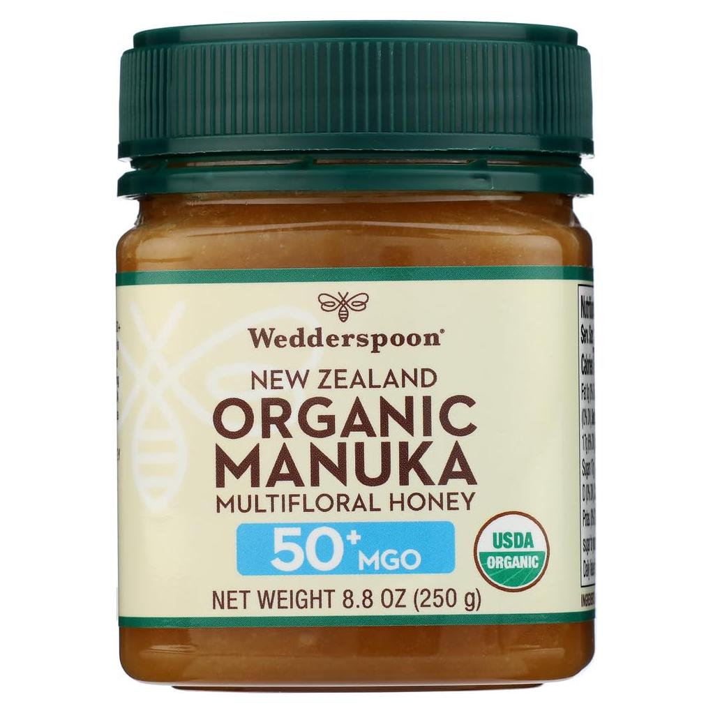 Miel de Manuka Orgánica Wedderspoon 50+ MGO 248g
