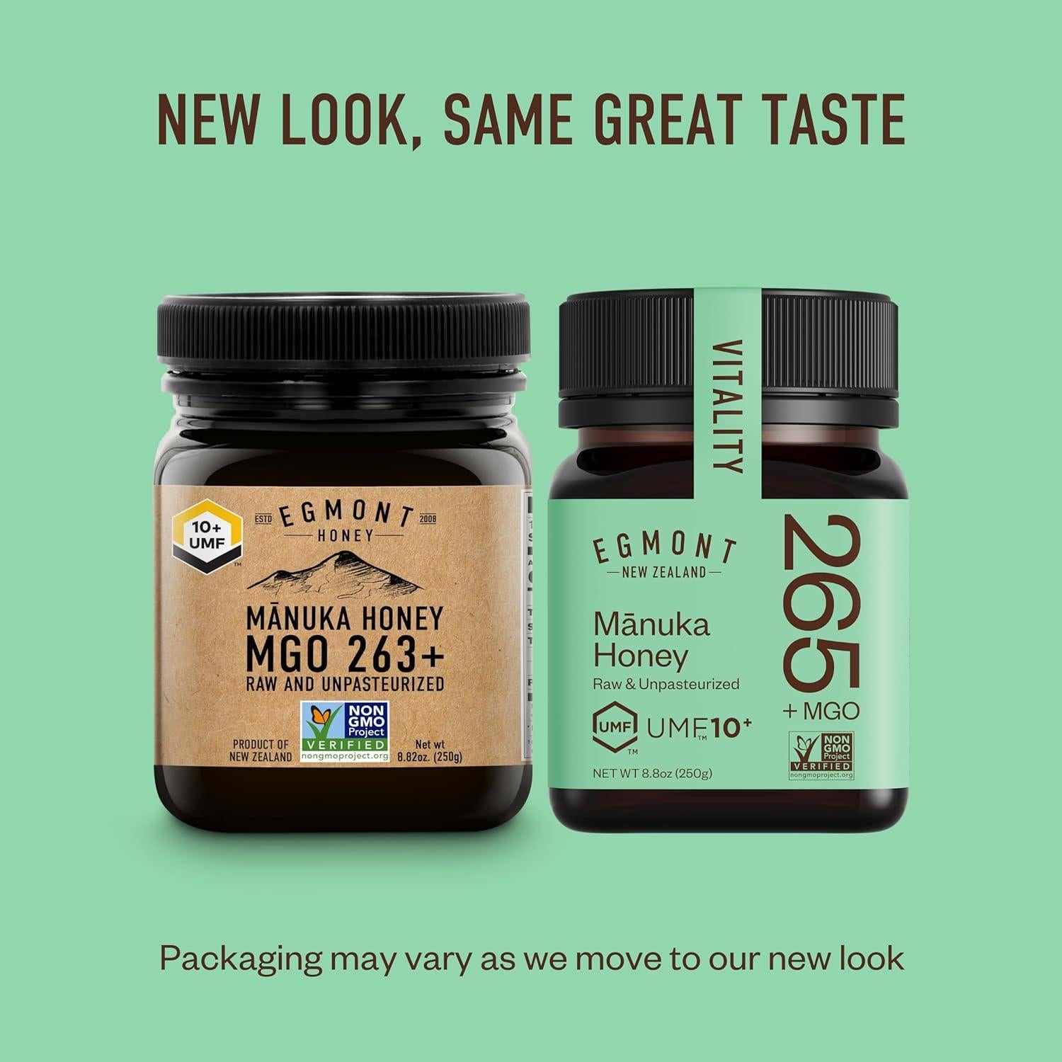 Miel Cruda Manuka Egmont MGO 265+ UMF 10+ 250g Sin OGM