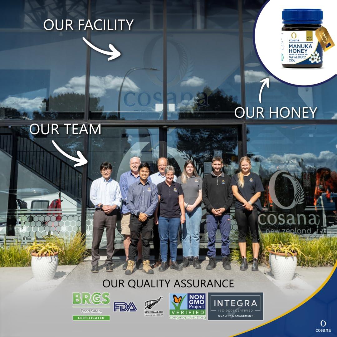 Miel de Manuka Cosana 250g 50 MGO - Natural y Certificada
