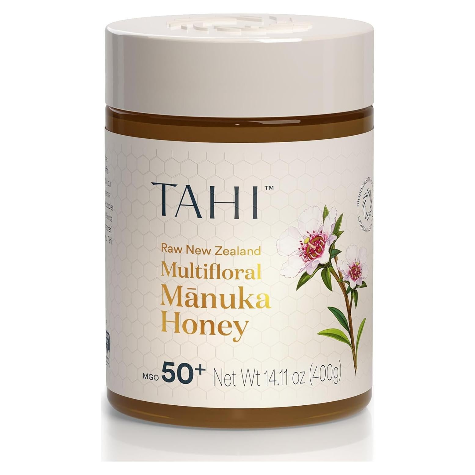Miel de Manuka Multifloral Tahi MGO 50+ 400g Nueva Zelanda