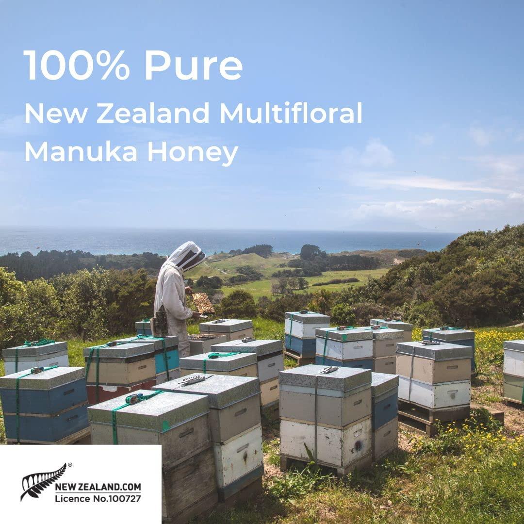 Miel de Manuka Multifloral Airborne 30+ 500 g Cruda y Pura