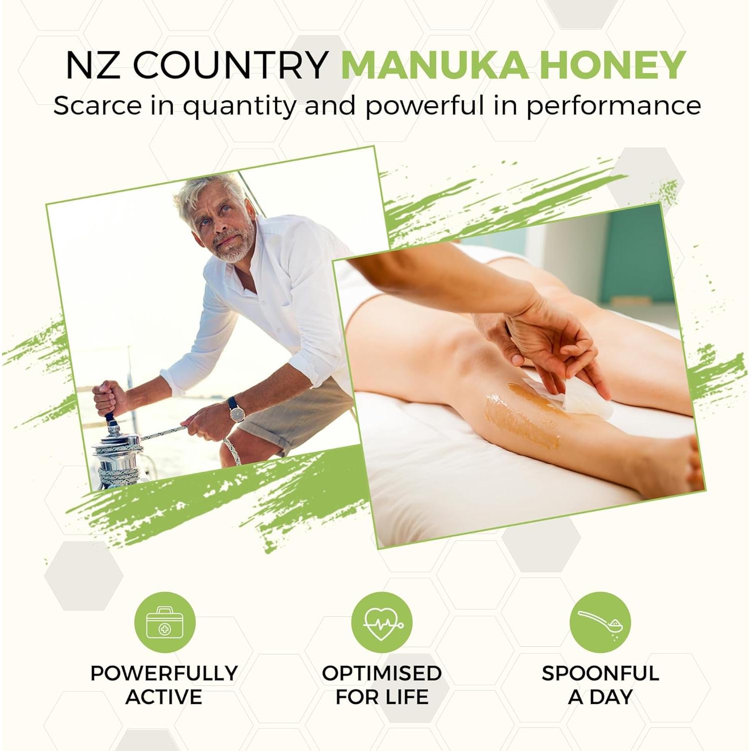 Miel de Manuka 100% Pura NZ Country 262ml MGO 514+