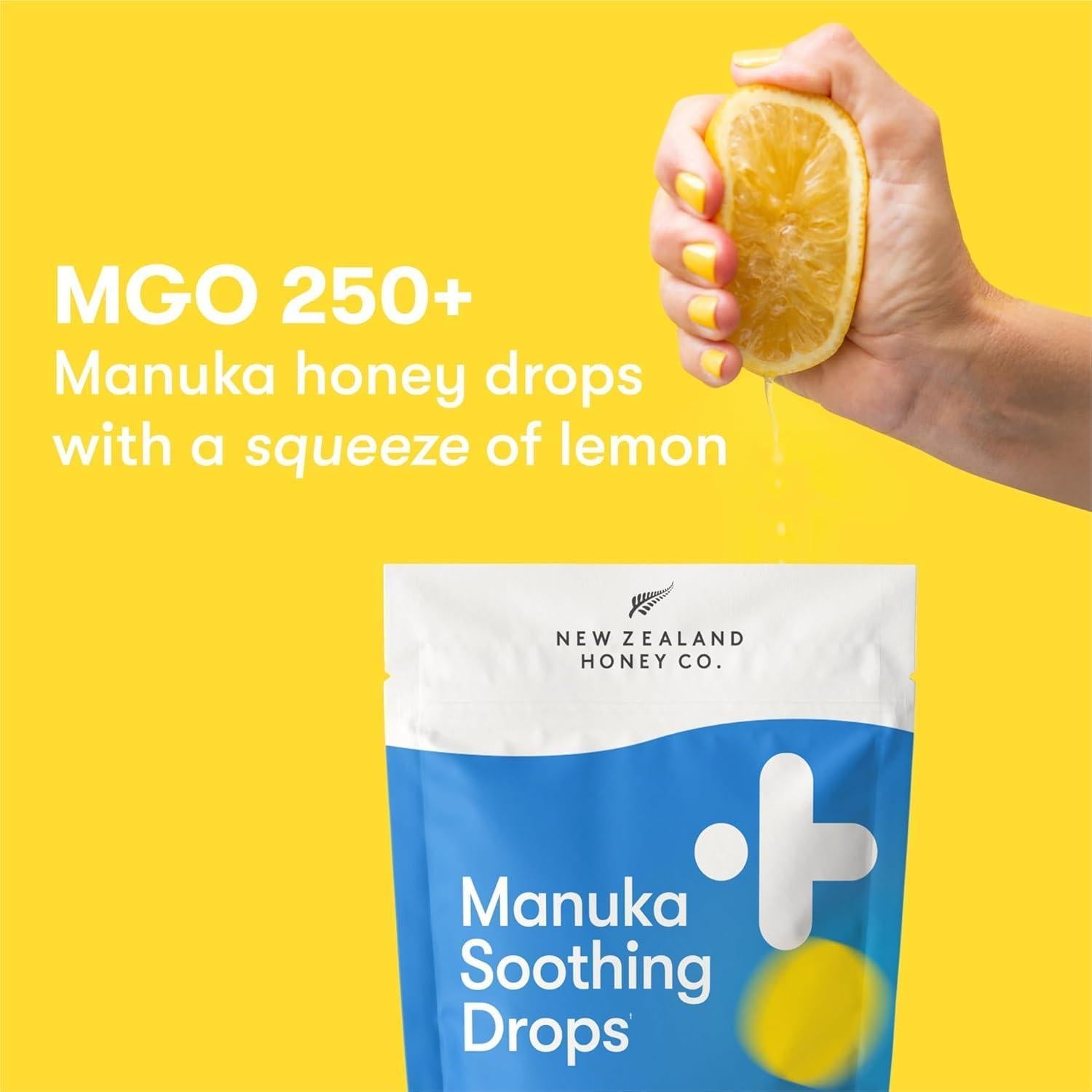 Gotas Soothing Manuka New Zealand Honey Co. - 16 unidades