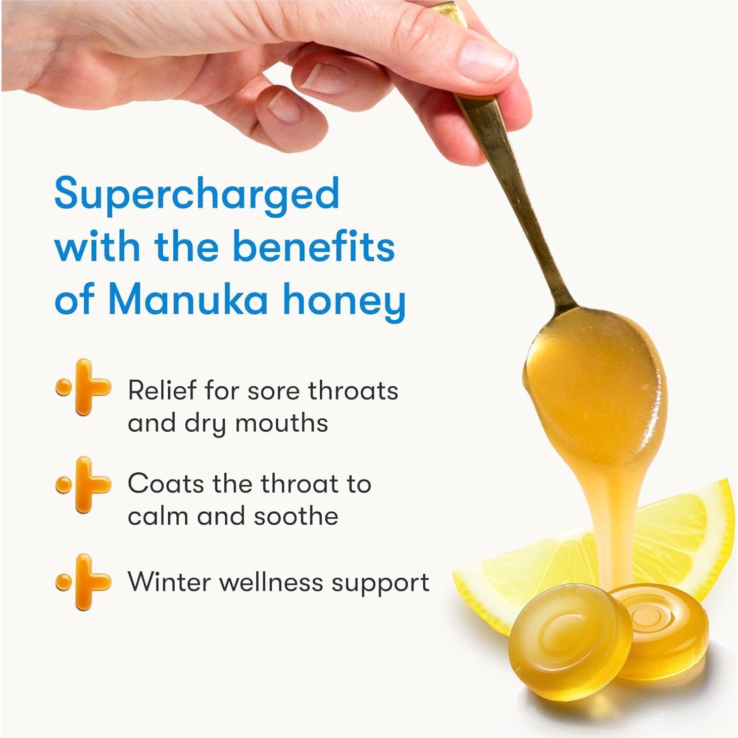 Gotas Soothing Manuka New Zealand Honey Co. - 16 unidades