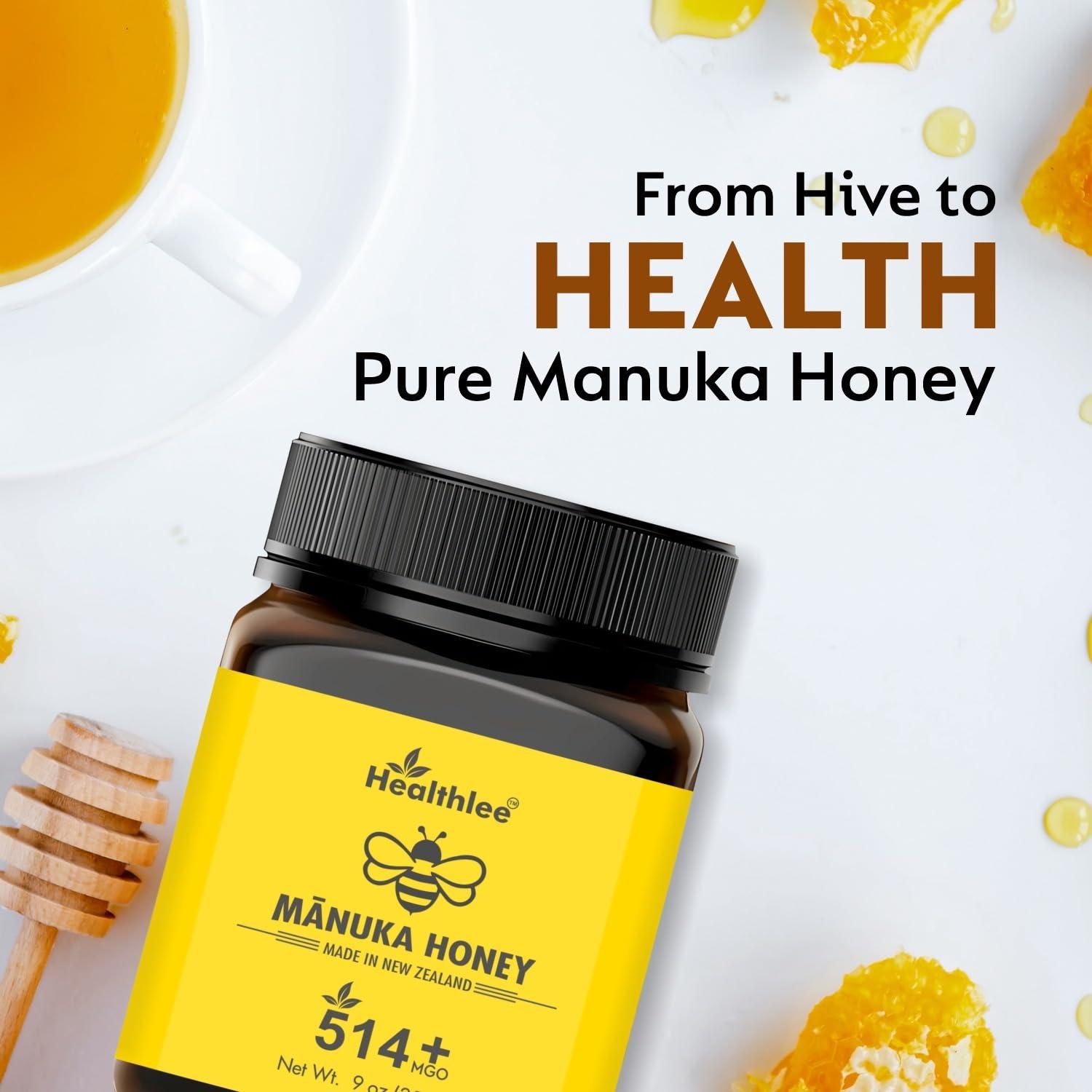 Miel de Manuka Cruda Healthlee UMF 15+ 255 g Nueva Zelanda