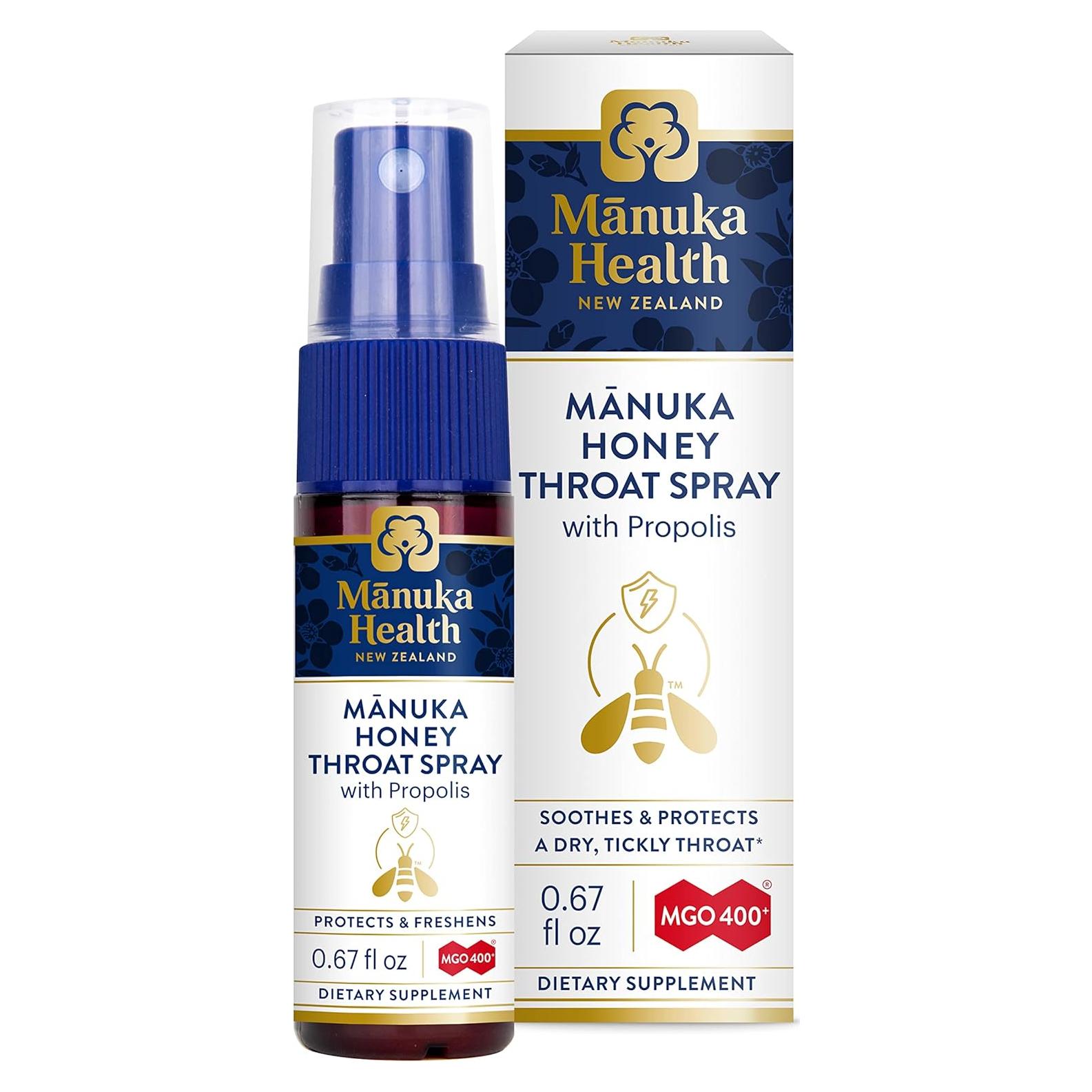Spray de Garganta Manuka Health 19.9 ml Miel y Propóleos