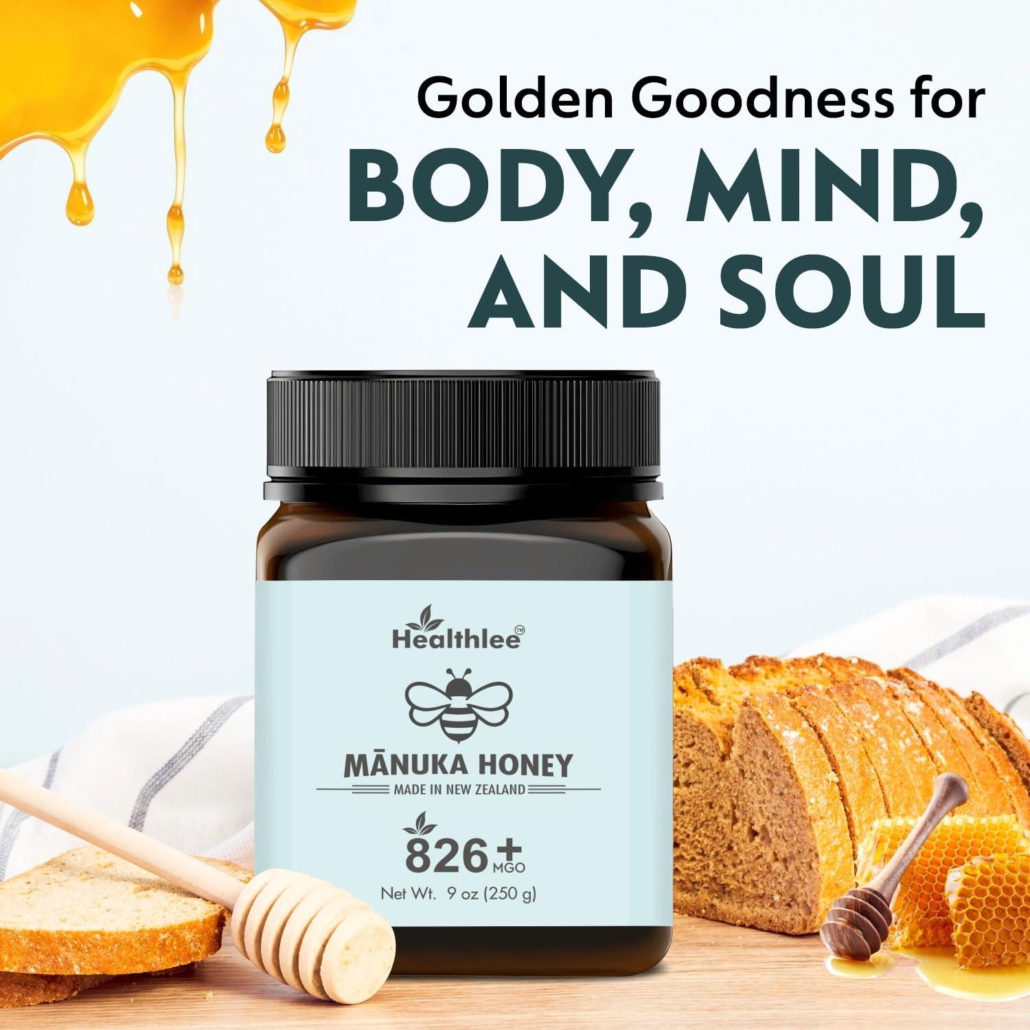 Miel de Manuka Healthlee UMF 20 - 250 g Pura de Nueva Zelanda