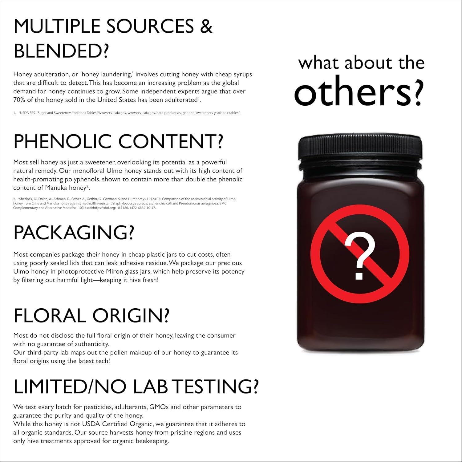 Miel Ulmo Cruda 340g - Más Poderosa que la Manuka