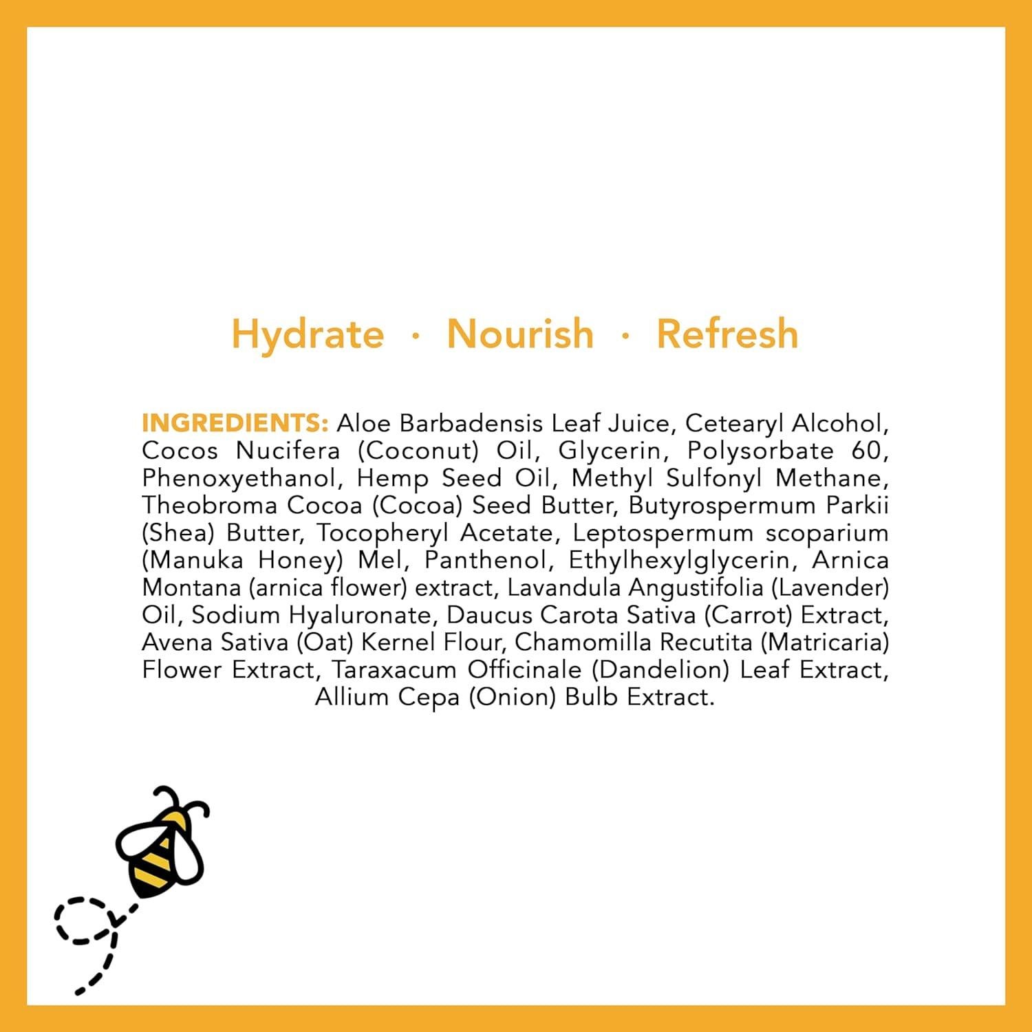 Crema Hidratante de Miel de Manuka Super Natural Goods 240 ml