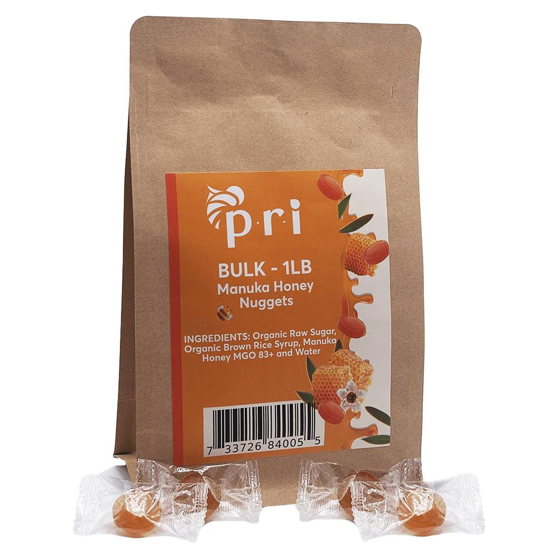 Caramelos de Miel Manuka P.R.I 453g Naturales