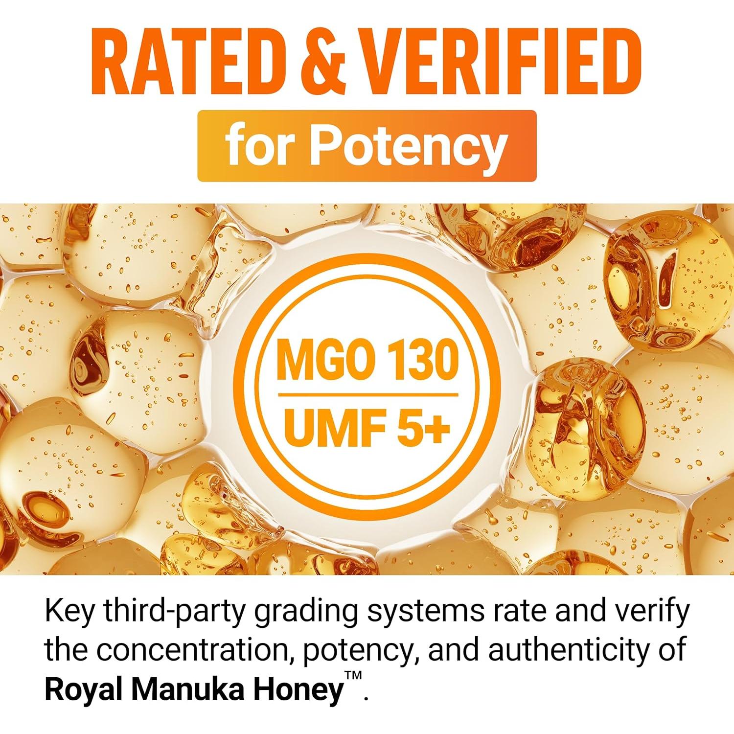 Gomitas Suaves Miel Manuka Force Factor 60 g MGO 130 UMF 5+