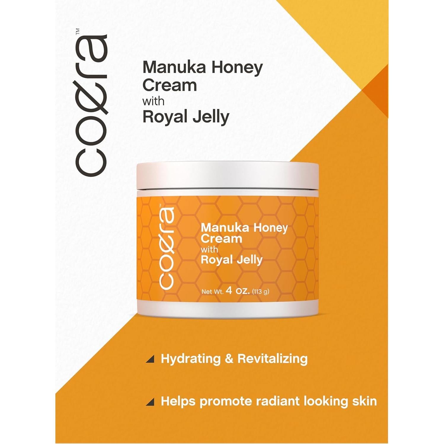 Crema Hidratante Coera con Miel de Manuka y Jalea Real 113 g