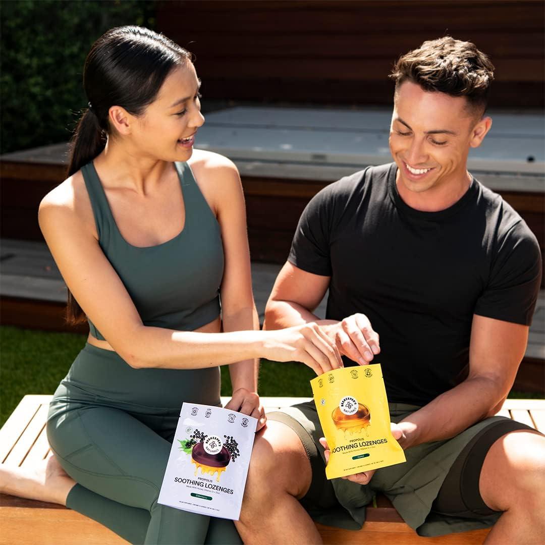 Caramelos para la tos Beekeeper's Naturals 14 unidades