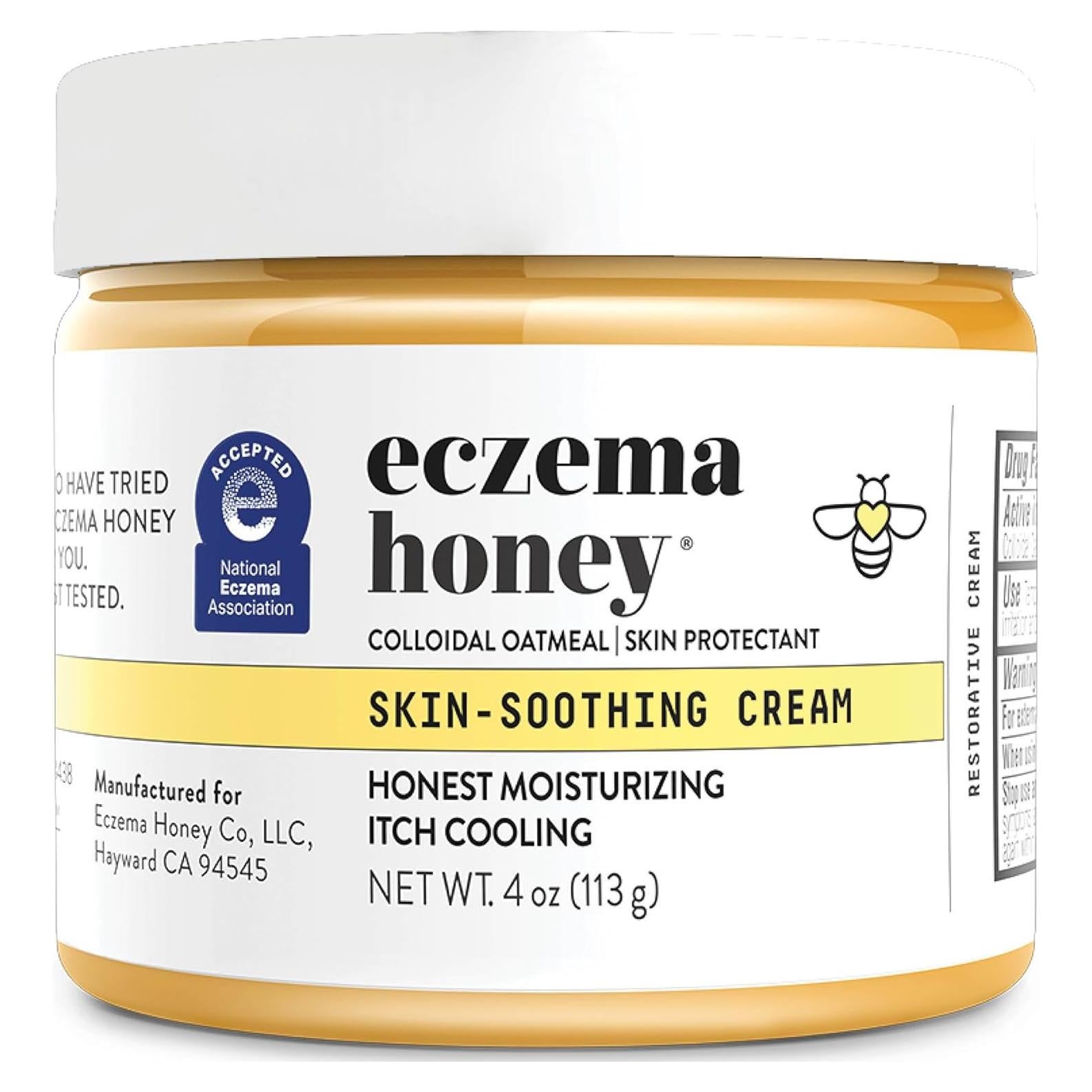 Crema Calmante Eczema Honey 113 g - Alivio Natural Piel Seca