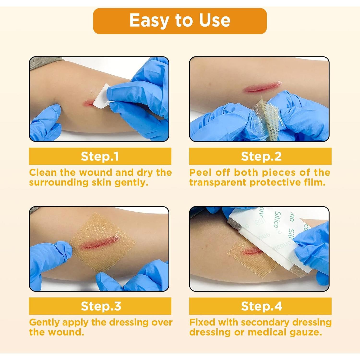 Venda de Gasa con Miel de Manuka 5x5 cm - Paquete de 10