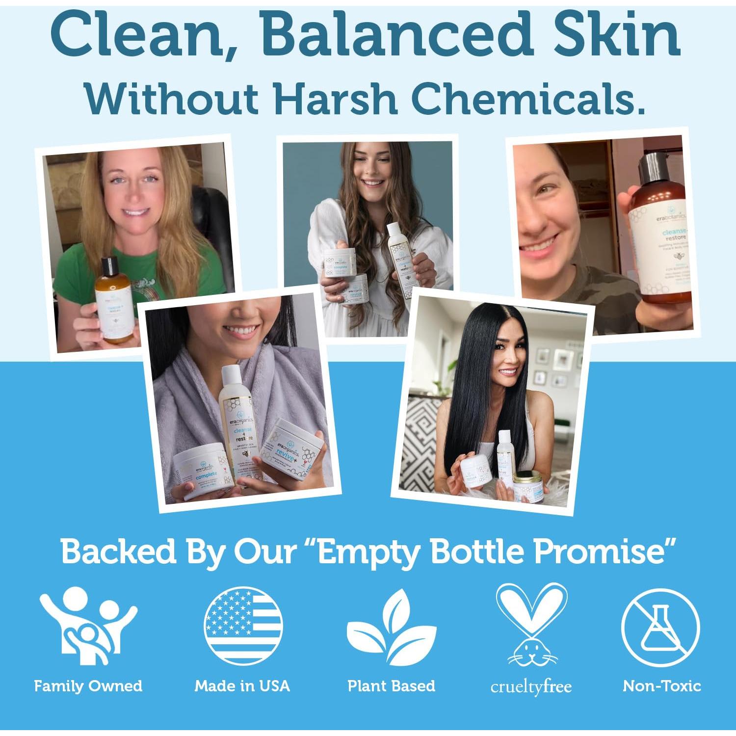 Limpiador Facial Hidratante Era Organics Miel de Manuka 240 ml