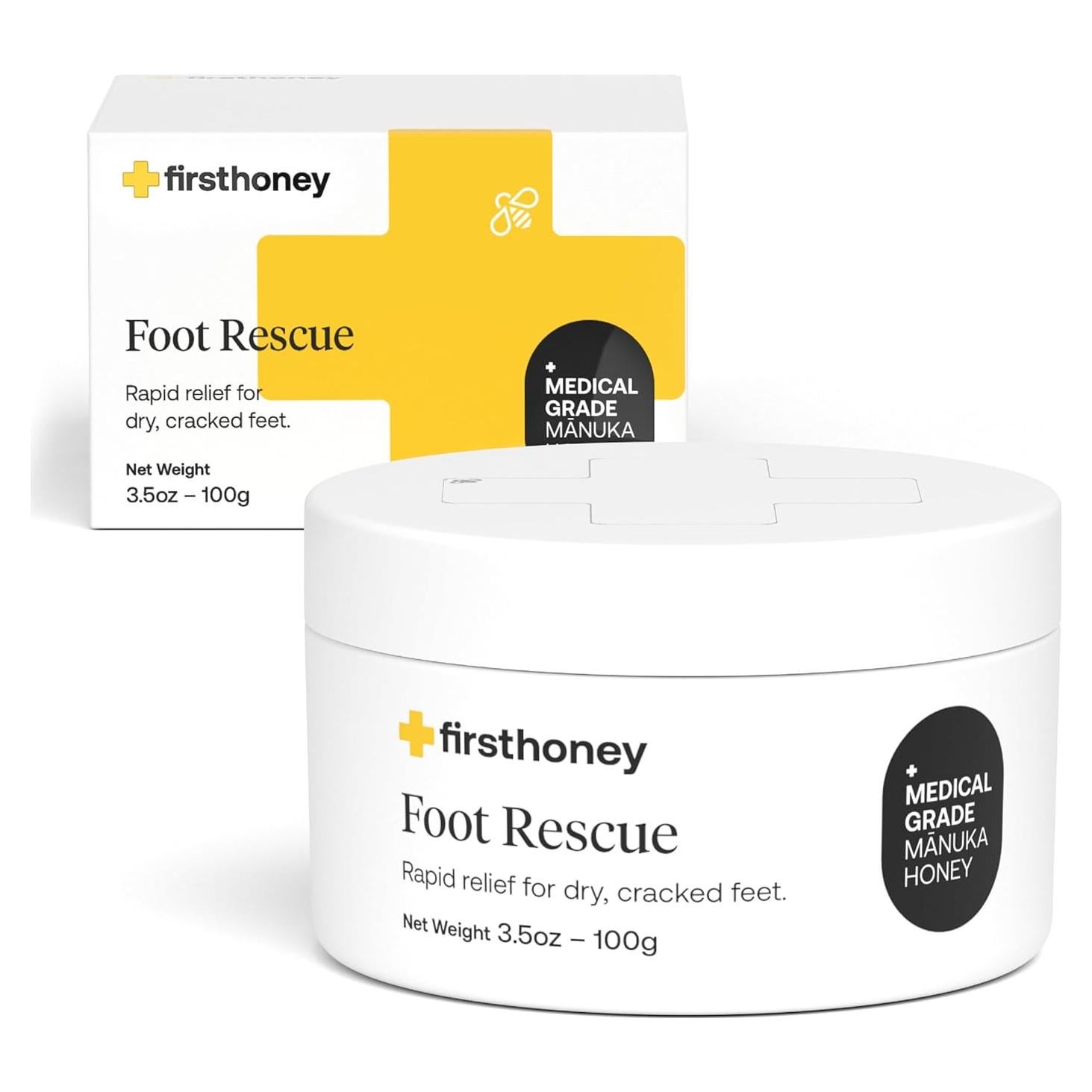 Crema Reparadora para Pies First Honey 100% Natural 90g