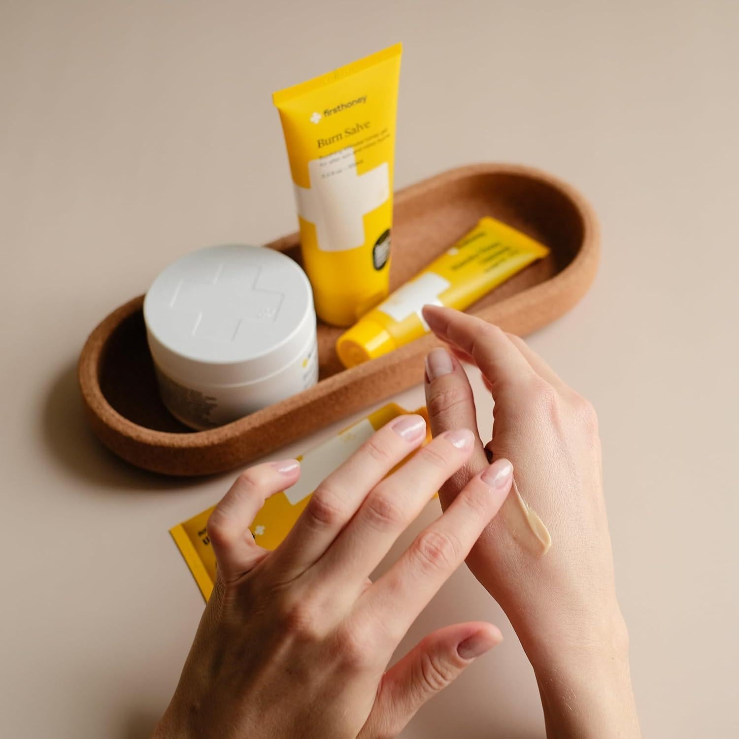 Crema Reparadora para Pies First Honey 100% Natural 90g