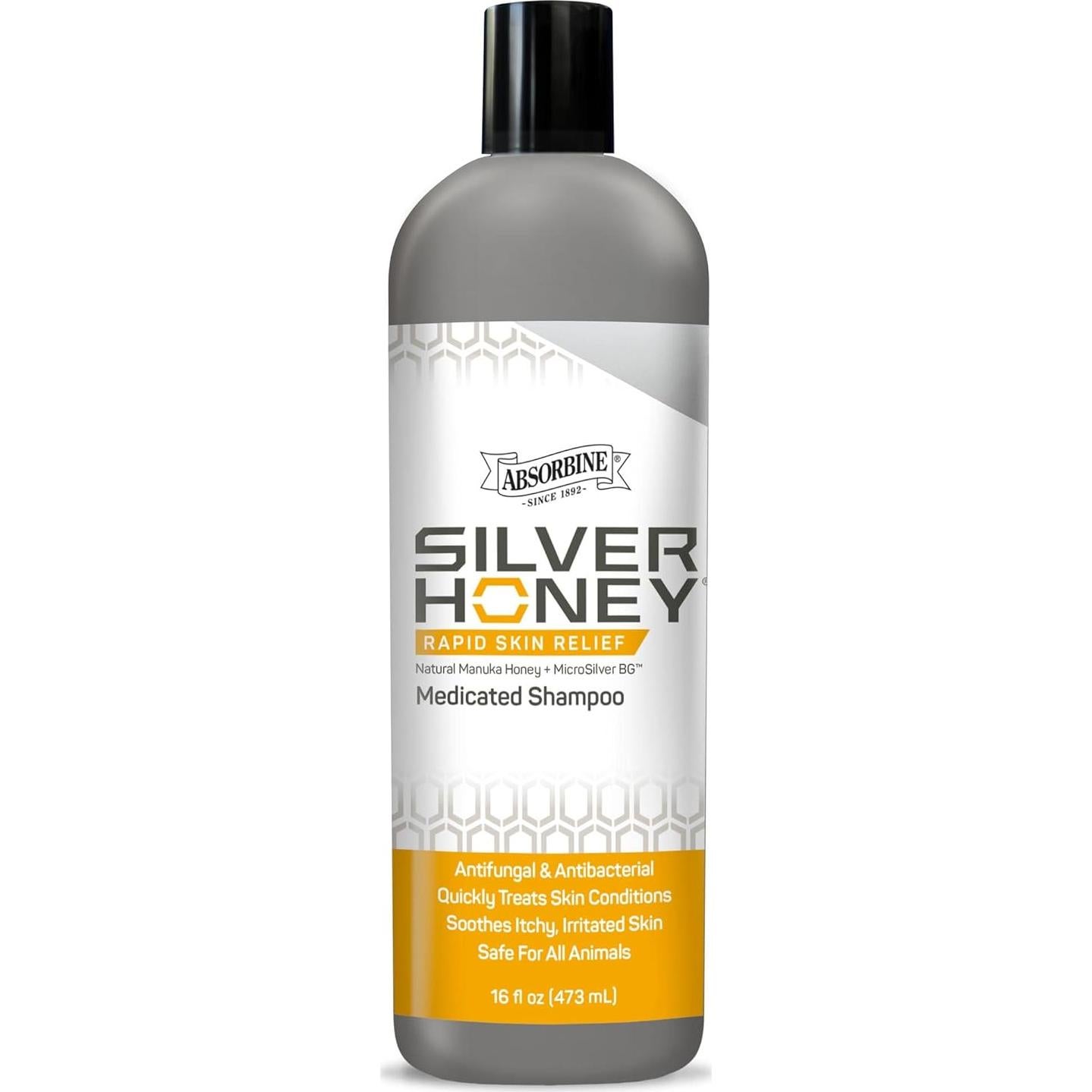 Champú Medicado Absorbine Silver Honey 473 ml Rejuvenecedor