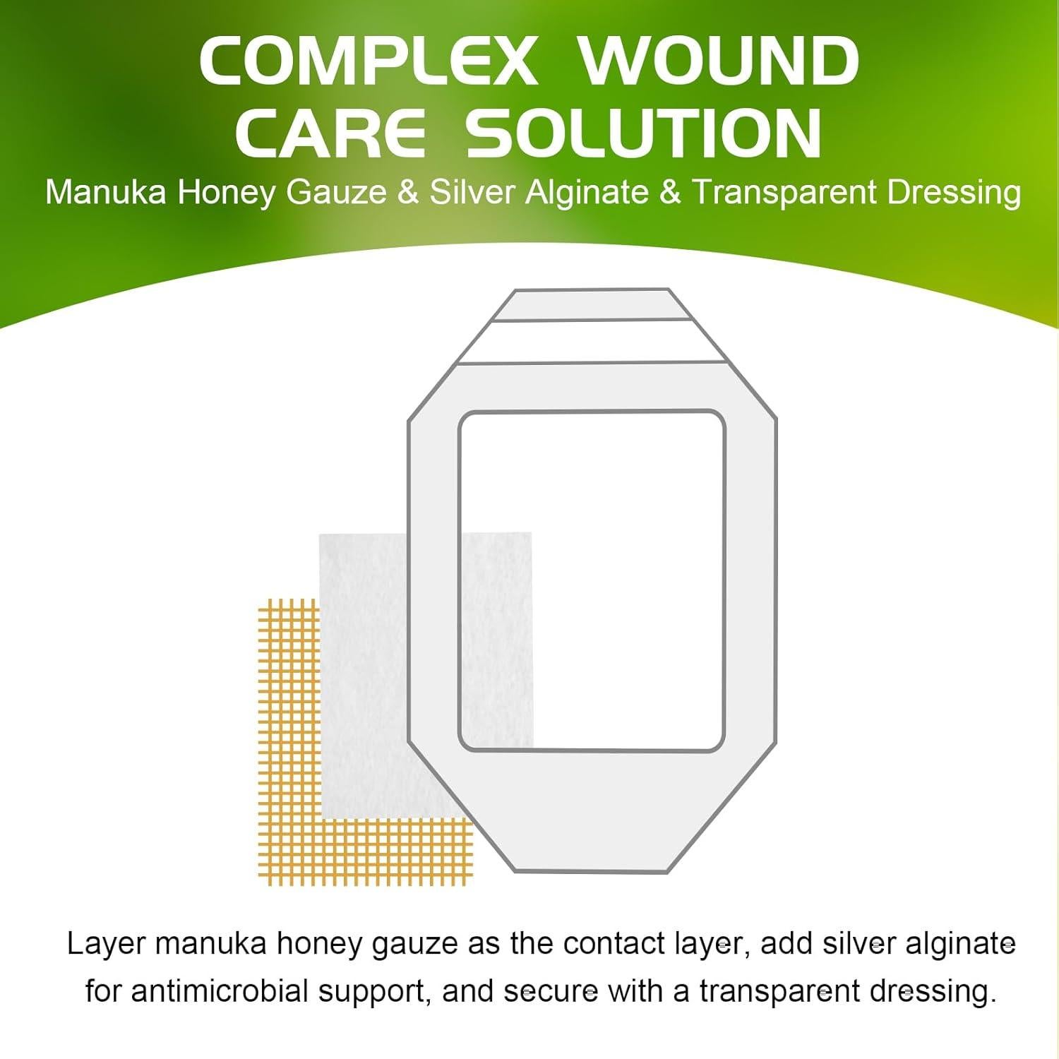 Kit de Cuidado de Heridas OPTITEKNIK 20 Piezas Vendajes