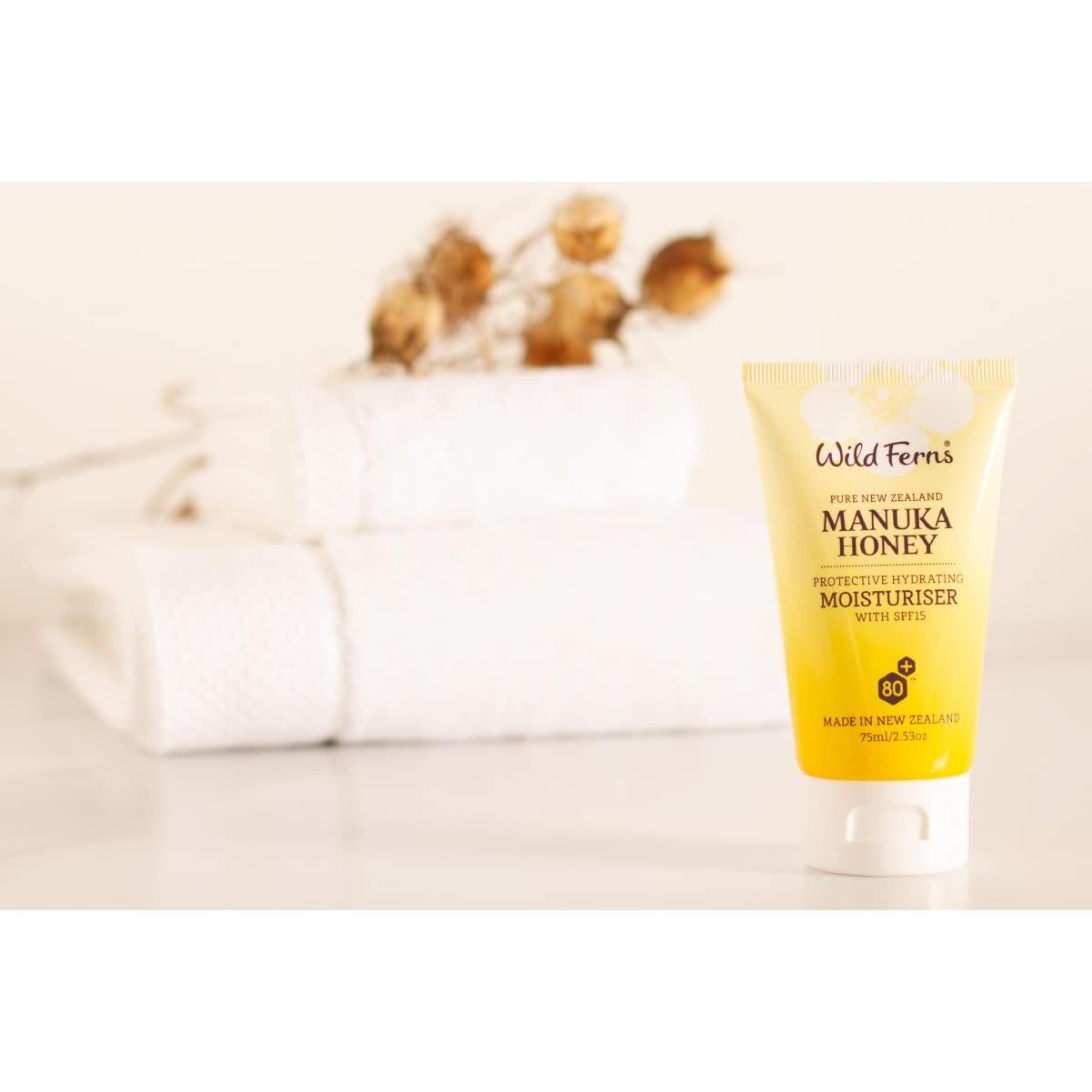 Hidratante Protector Wild Ferns Miel de Manuka SPF 30 75ml