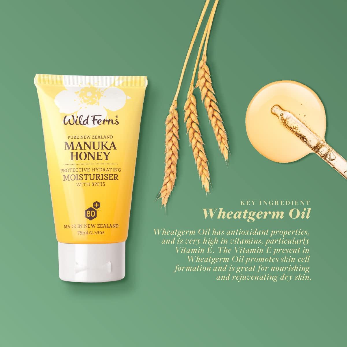 Hidratante Protector Wild Ferns Miel de Manuka SPF 30 75ml