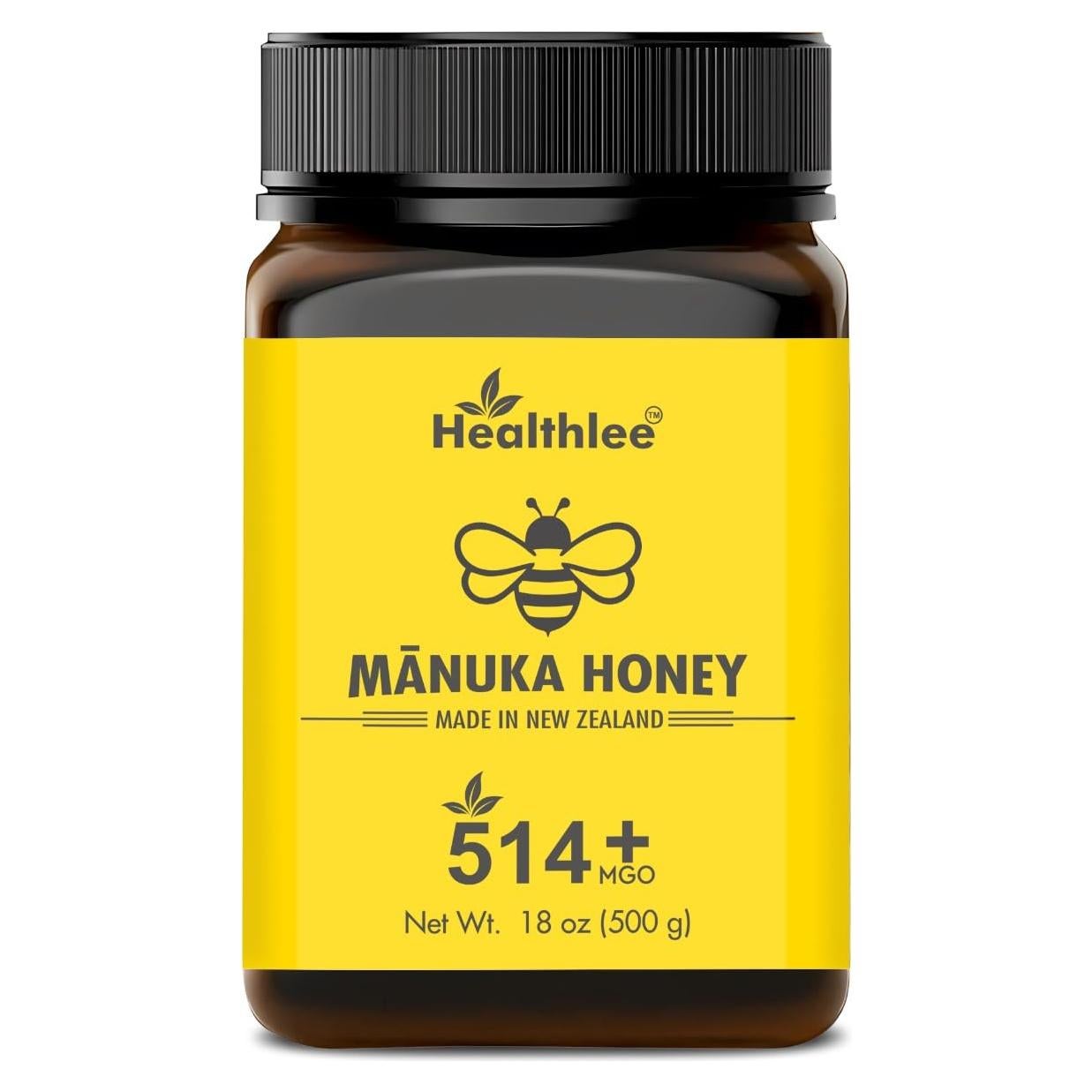 Miel de Manuka UMF 15+ Healthlee 510 g - Cruda de Nueva Zelanda