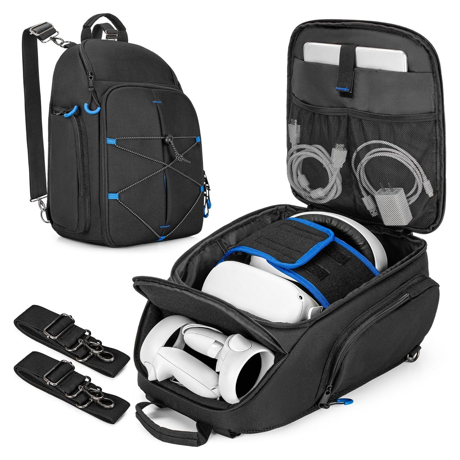 Funda PGmoon para Oculus Meta Quest 2/3 - Mochila de Viaje