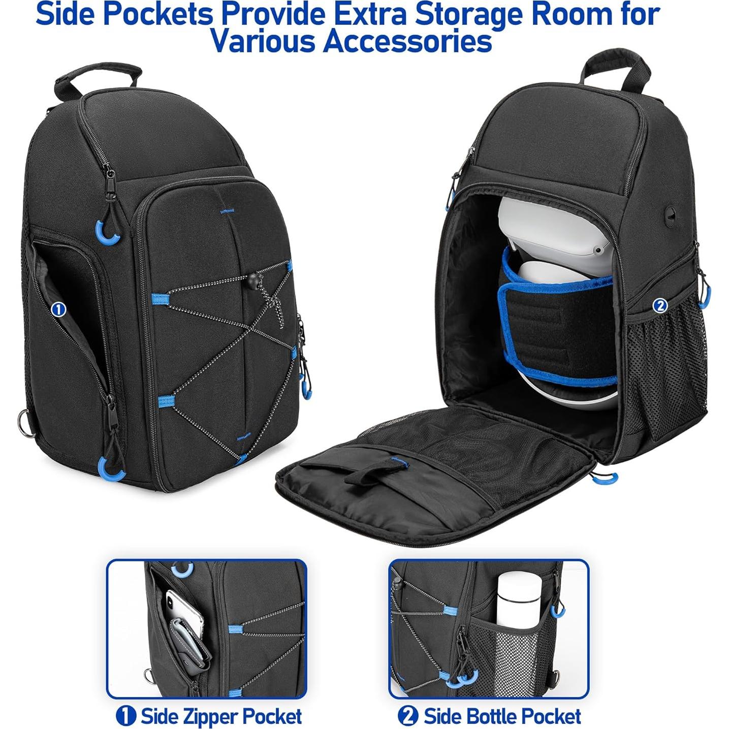 Funda PGmoon para Oculus Meta Quest 2/3 - Mochila de Viaje