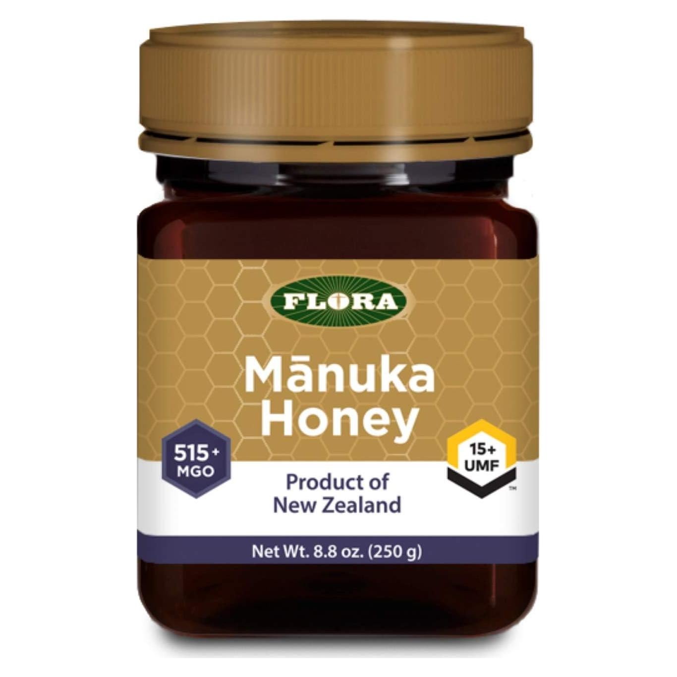 Miel de Manuka Flora MGO 515+ UMF 248g Sostenible Nueva Zelanda