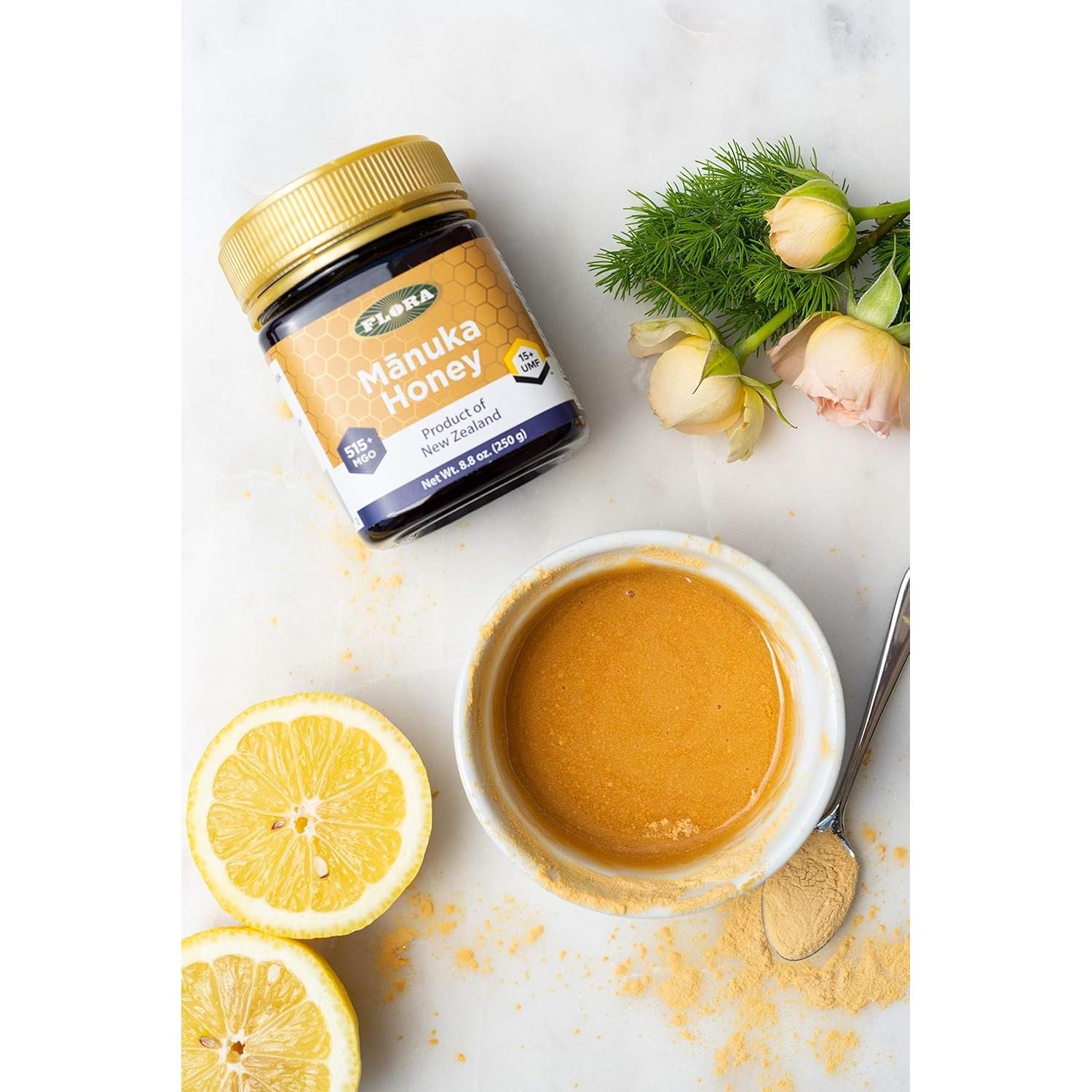 Miel de Manuka Flora MGO 515+ UMF 248g Sostenible Nueva Zelanda