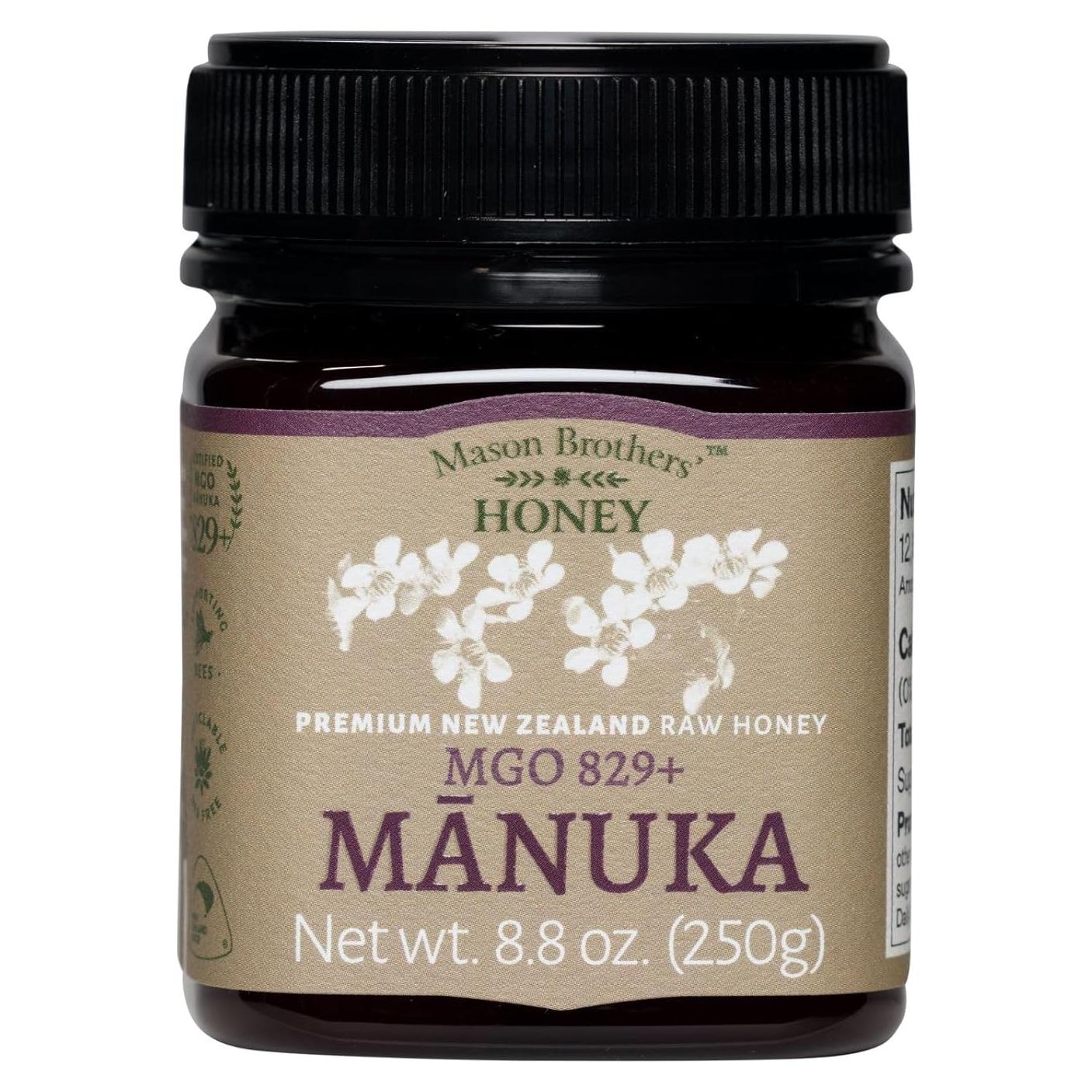 Miel Cruda de Manuka MGO 829+ Mason Brothers 249 g