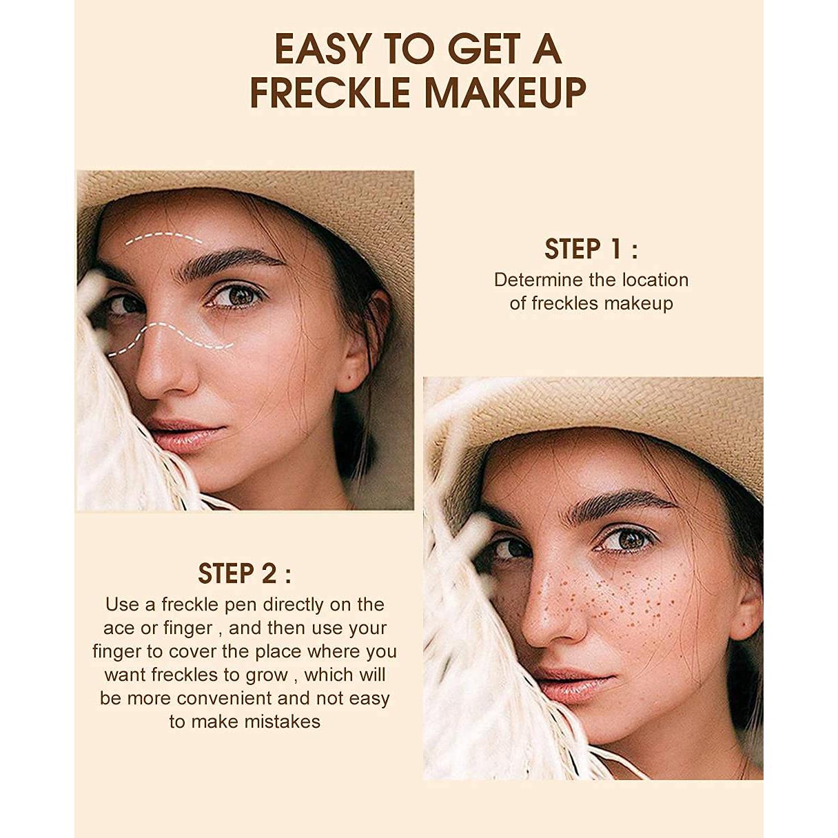 Bolígrafo de Maquillaje de Pecas YIWU 4 Colores Impermeable