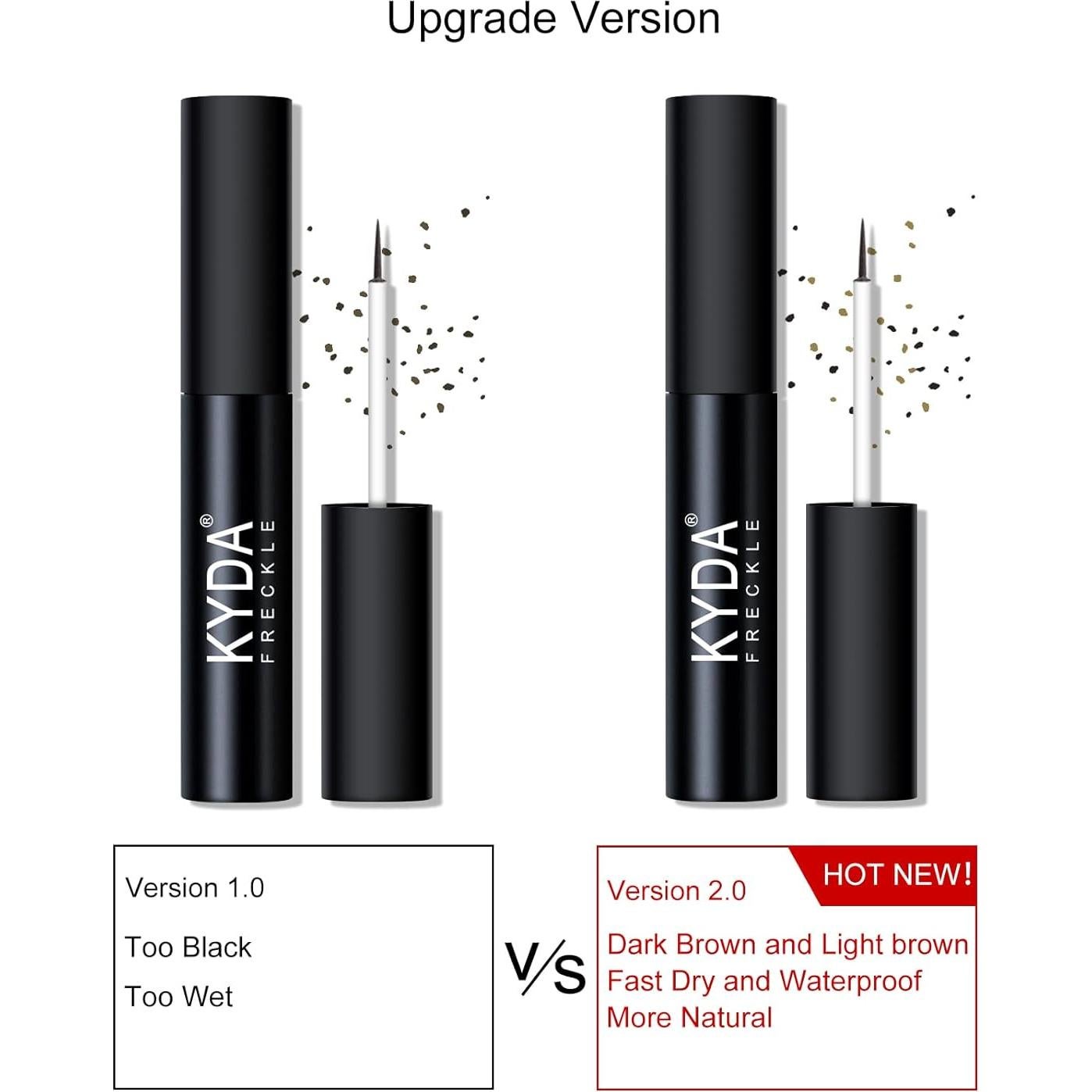 Bolígrafo de Pecas Líquido FREEORR 2 Colores Natural 5ml