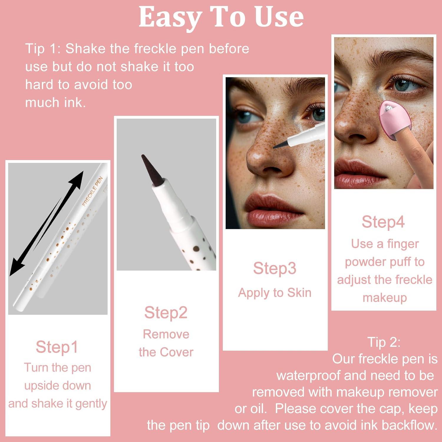 Set 2 Lápices de Pecas Boko - Marrón Claro y Oscuro