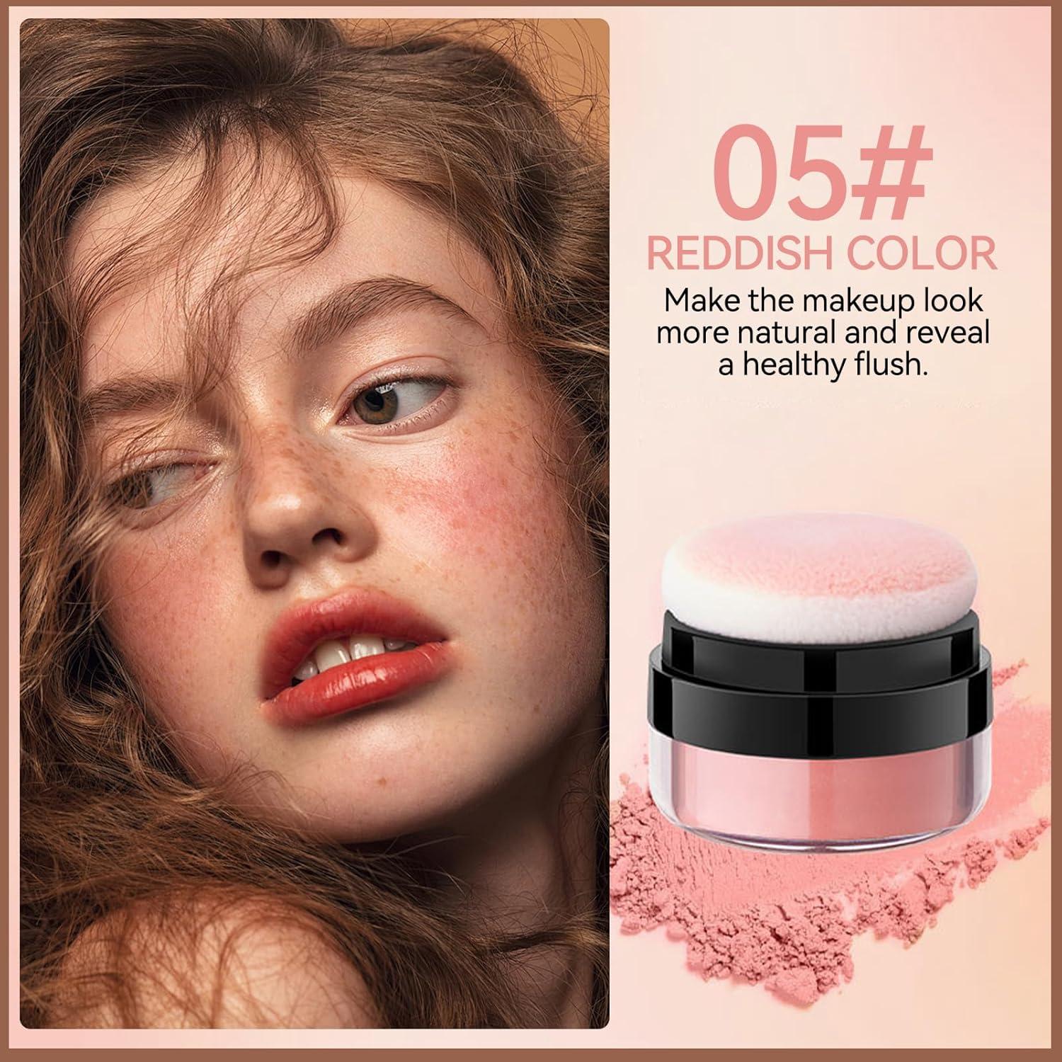 Kit de Maquillaje de Pecas y Rubor Erinde - Natural