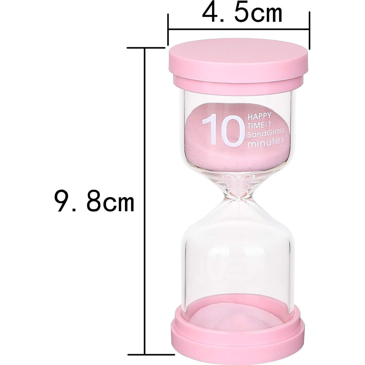 Relojes de Arena Toirxarn 4 Piezas Multicolor para Niños