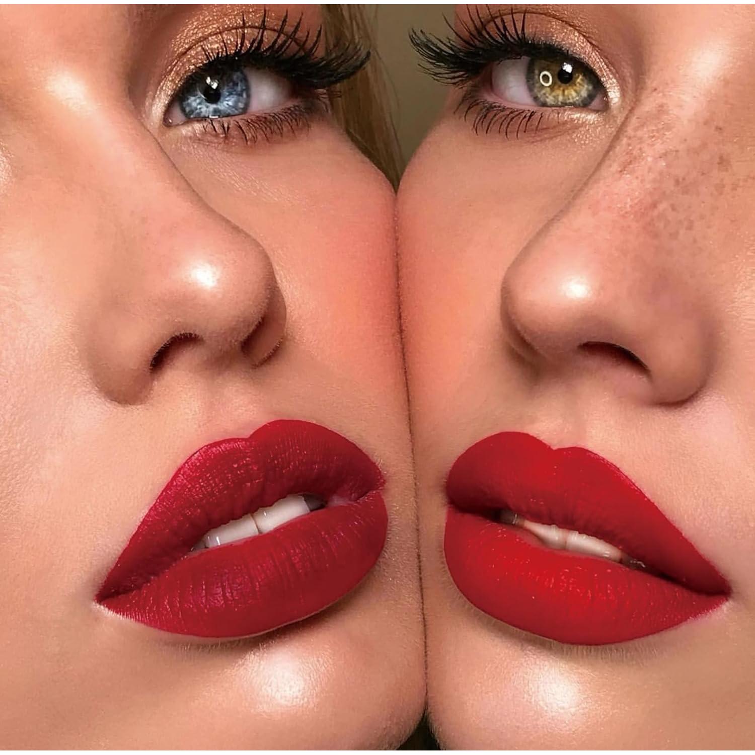 Juego de 12 Labiales Brillo y Mate MLSMILE - Hidratantes