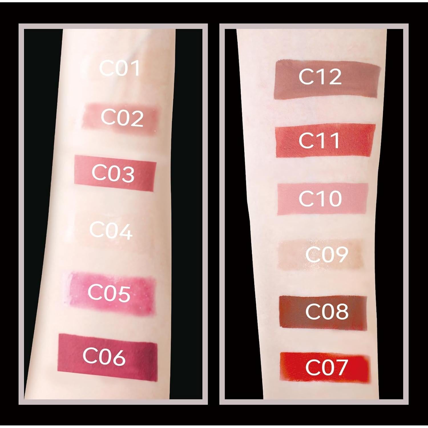 Juego de 12 Labiales Brillo y Mate MLSMILE - Hidratantes