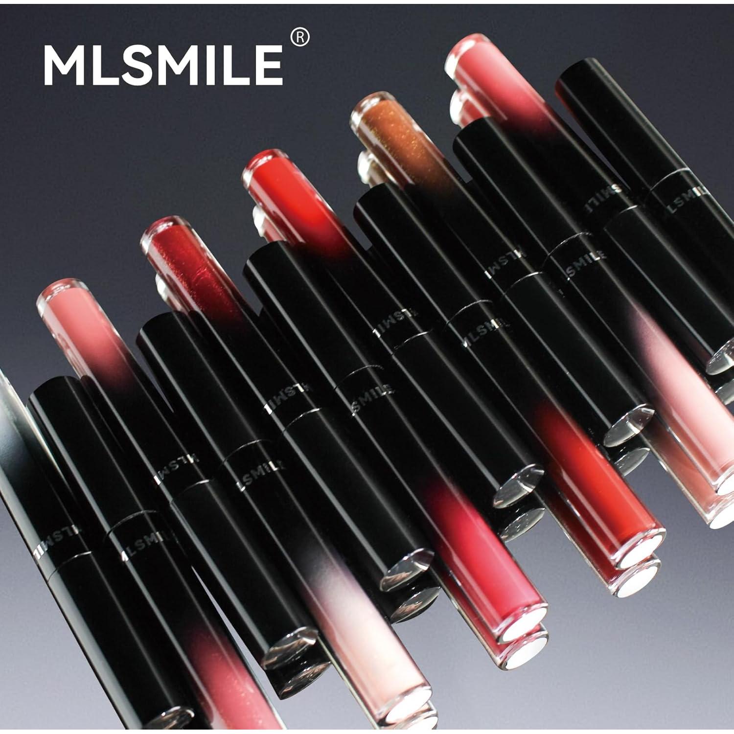 Juego de 12 Labiales Brillo y Mate MLSMILE - Hidratantes
