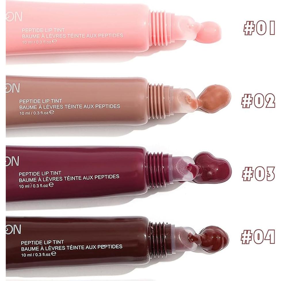 Juego de Brillo Labial Hidratante Baorder - 4 Colores, 70g