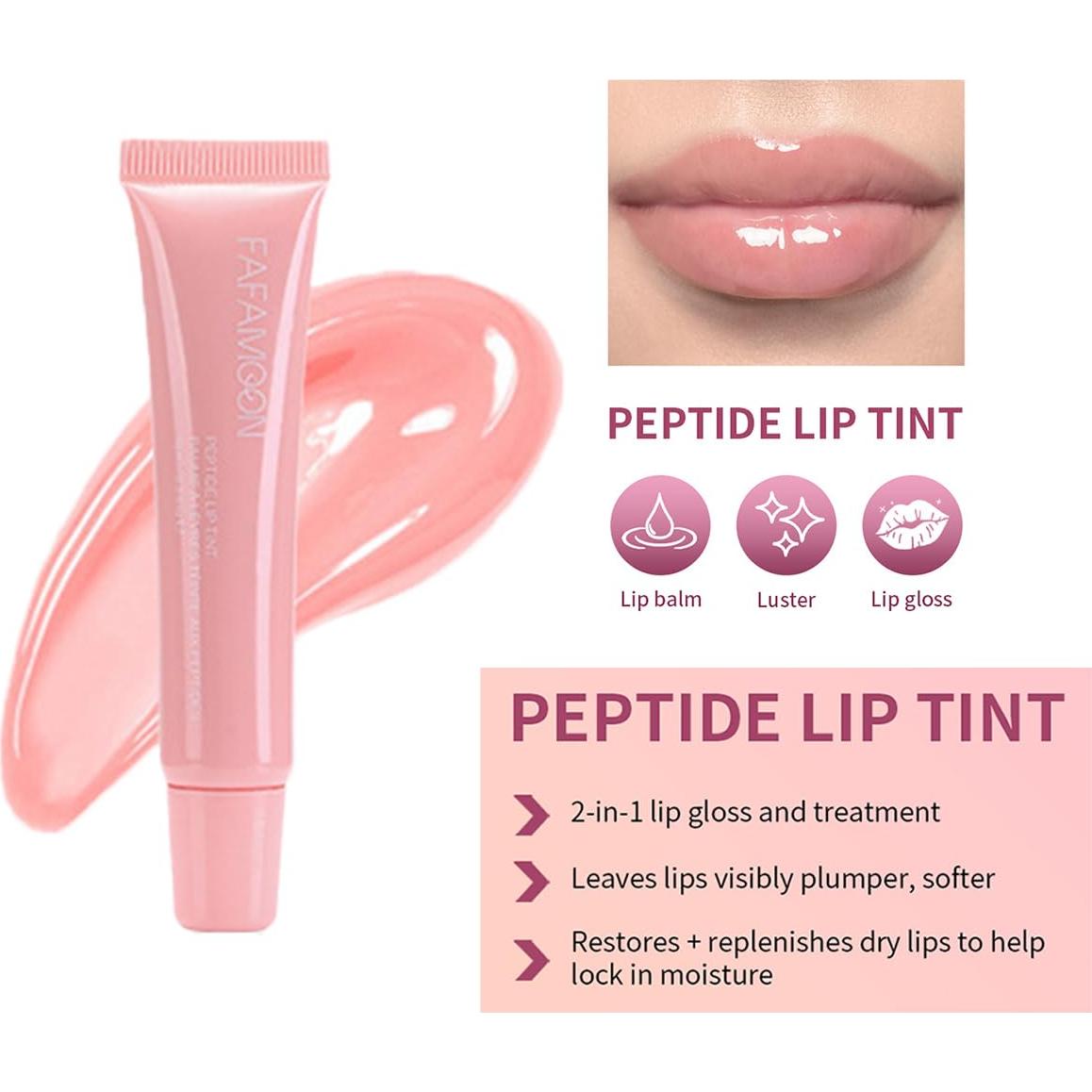 Juego de Brillo Labial Hidratante Baorder - 4 Colores, 70g