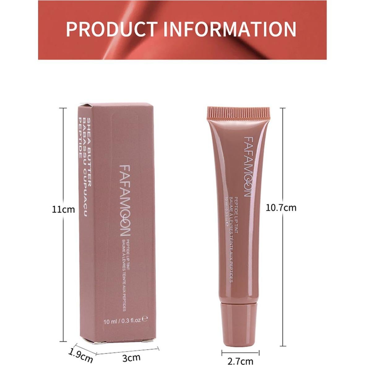 Juego de Brillo Labial Hidratante Baorder - 4 Colores, 70g