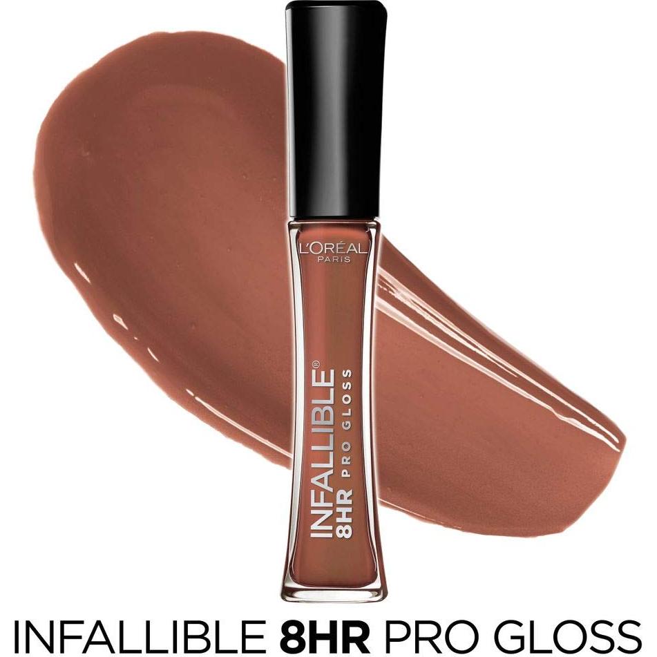 Brillo Labial Hidratante L'Oreal Paris Infallible 8HR Nude